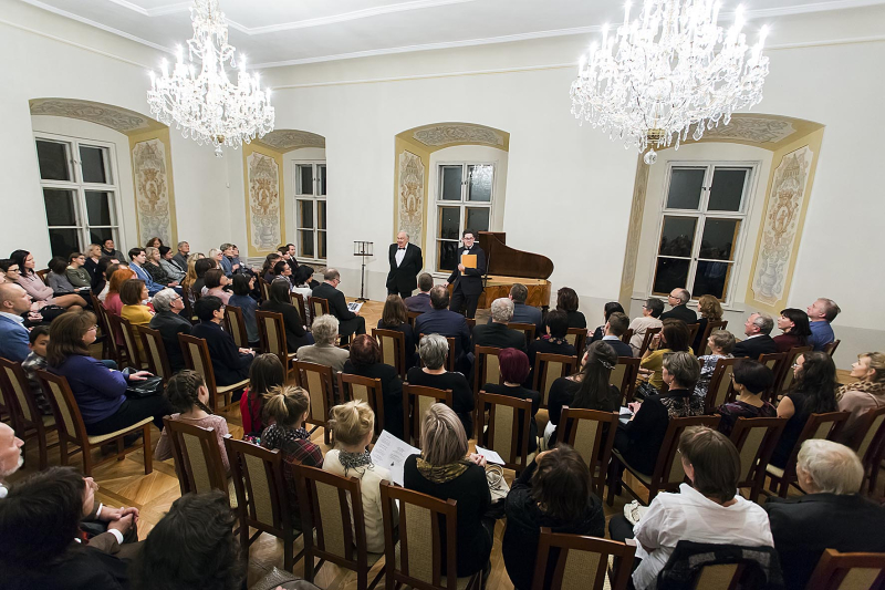 Slavnostní otevření hudebního sálu zámku Rosice 10. 11. 2019 (HO)